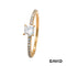 Ring Wempe Diamant Princess- Cut Gold 18k