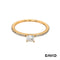 Ring Wempe Diamant Princess- Cut Gold 18k