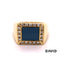 Ring Brill./Lagenachat Gold 14k