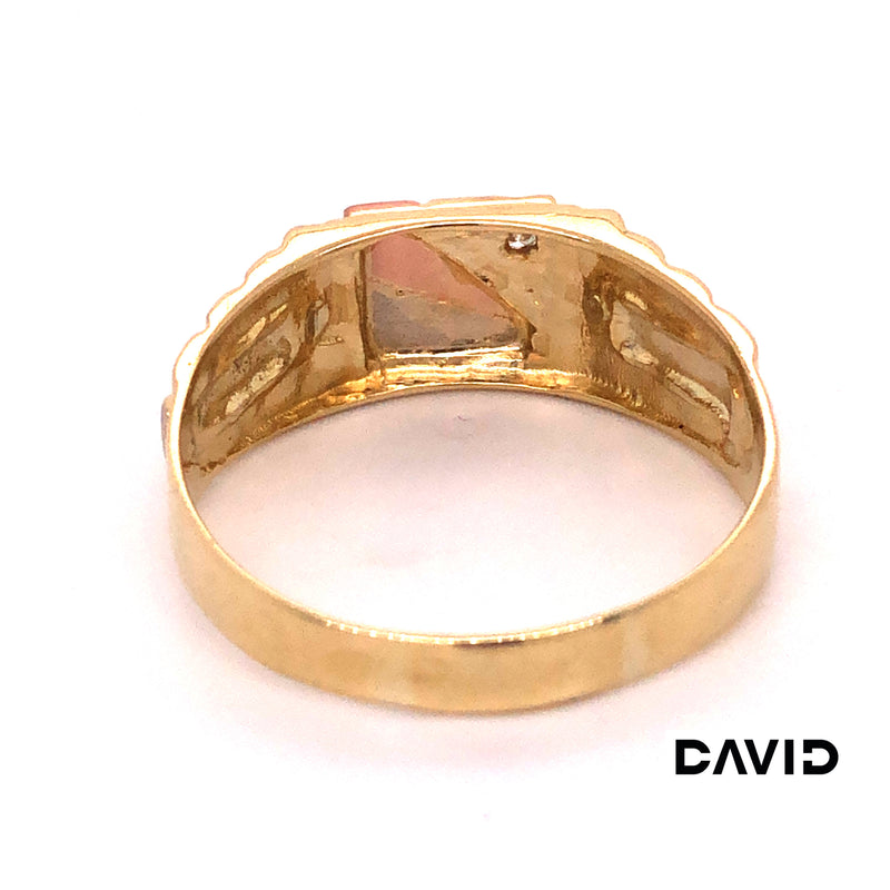 Ring Brillant Gold 14k Tricolor