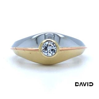 Ring Brillant Gold 18k Bicolor