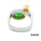 Ring Brillant/Jade Platin 950 + Gold 750