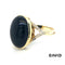 Ring schwarzer Opal Gold 14k