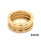 Ring "Bulgari" BZero 2Band Gold 18k