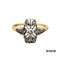 Ring Diamant - Altschliff 14k Roségold