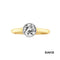 Ring Diamant - Altschliff Gold 14k