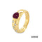 Ring Brill./Rubin Gold 18k