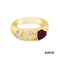 Ring Brill./Rubin Gold 18k